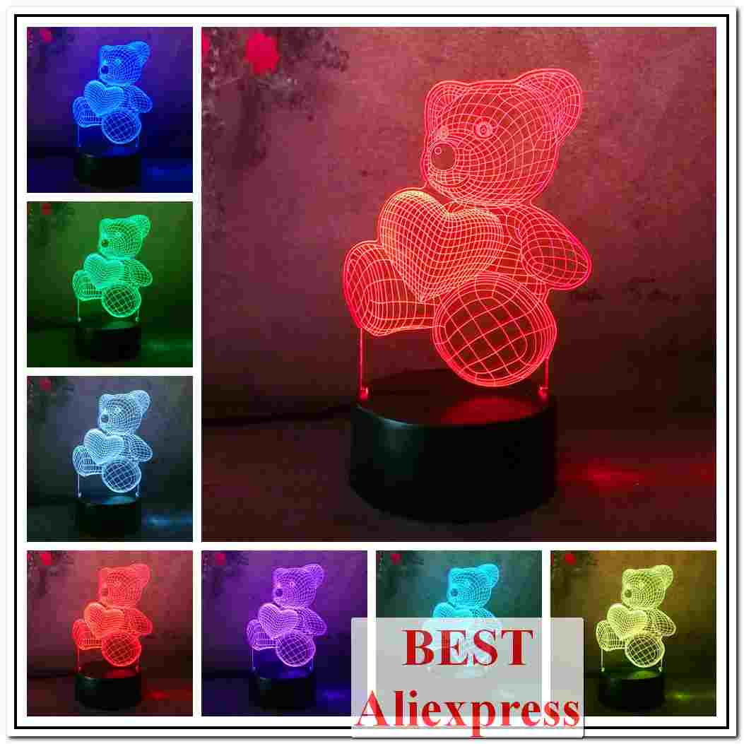 3D лампа с разными цветами-best-77